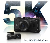 Najlepšia kamera do auta DOD GS980D - Duálna 4k + 1K s GPS + 5G