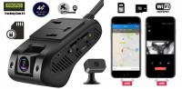 PROFIO X4 - WIFI KAMERA DO AUTA DUÁLNA + GPS MONITORING + LIVE